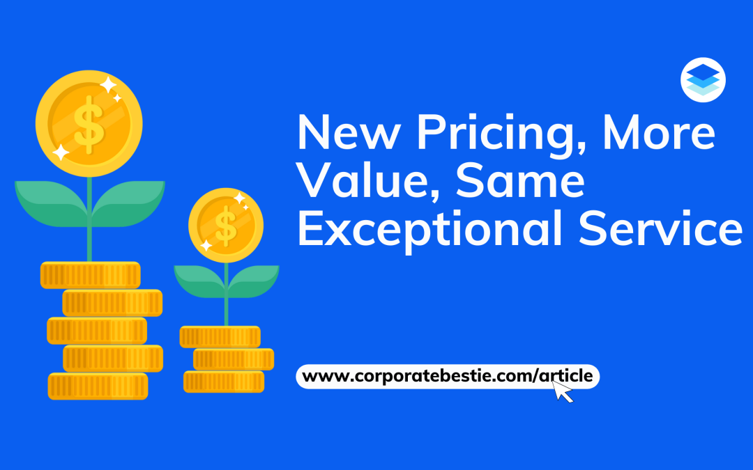 New Pricing, More Value, Same Exceptional Service